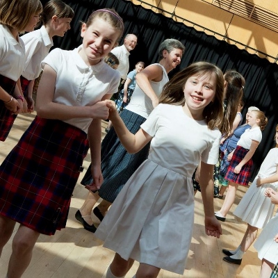RSCDS Children Dancing Photo