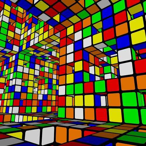 Rubix Cube Website Template