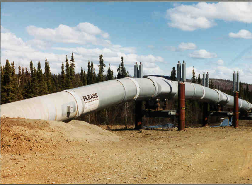 The Alaskan Pipeline. 
