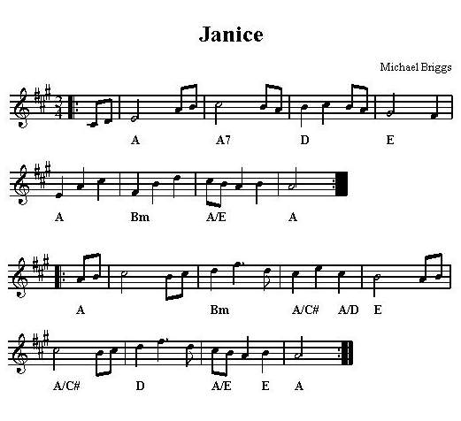 Janice Sheet Music