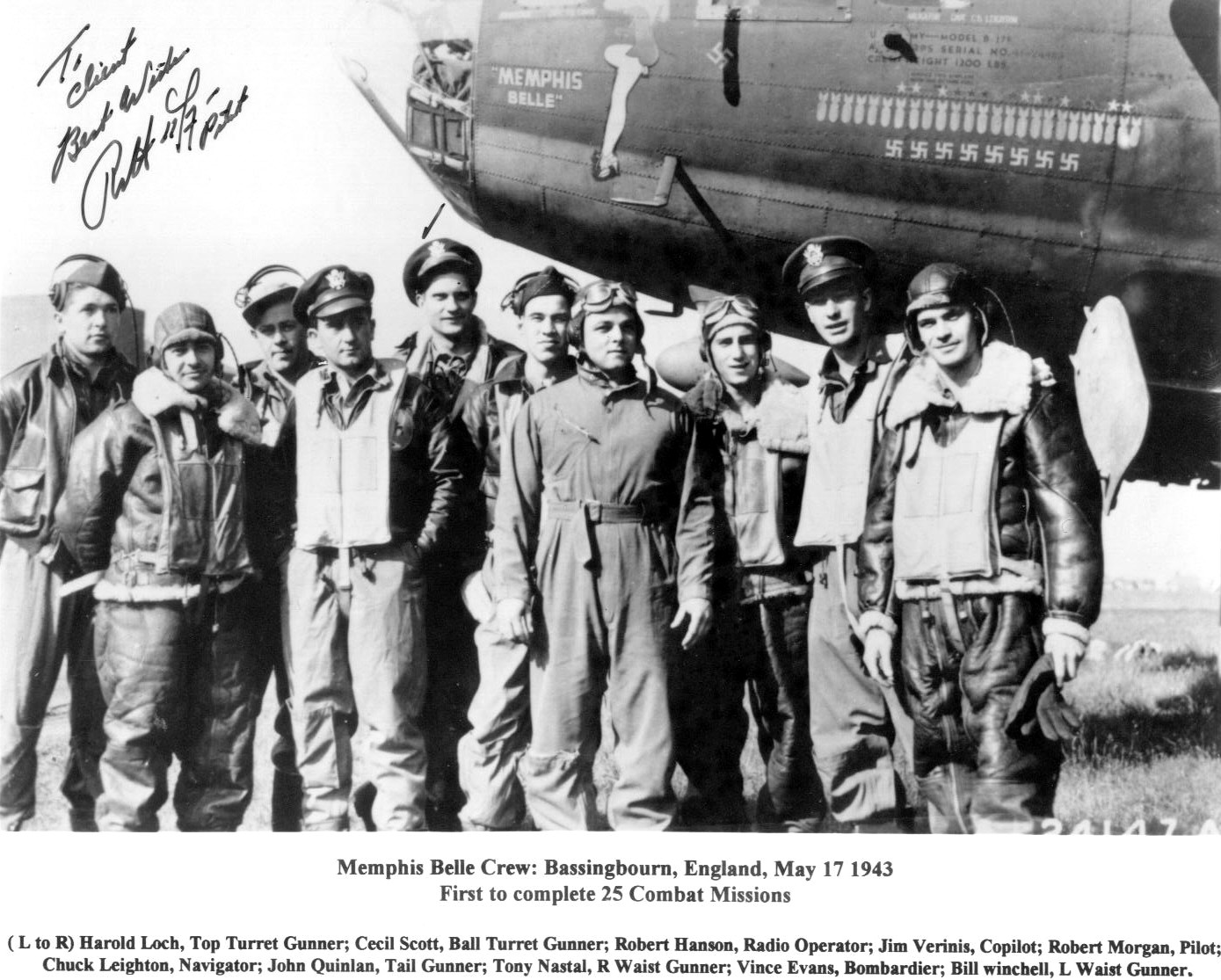 Crew of the Memphis Belle